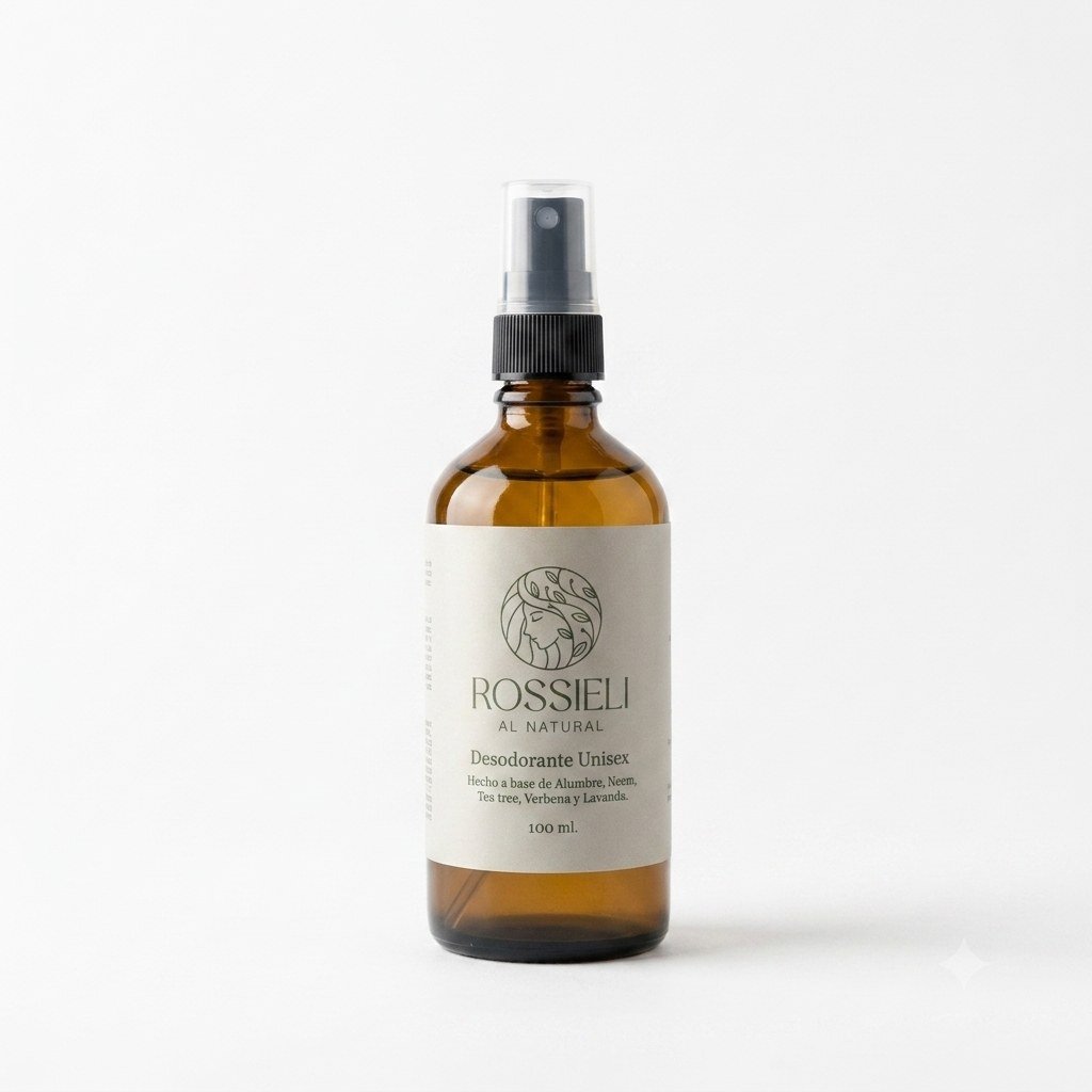 Desodorante Original de Rossieli Al Natural, presentación 100 ml